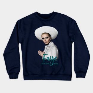 Faye Dunaway Crewneck Sweatshirt